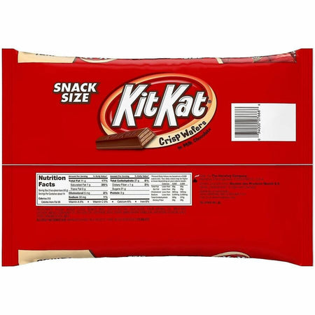 Green Rabbit Kit Kats Snack-Size Milk Choc. Wafers - Rear