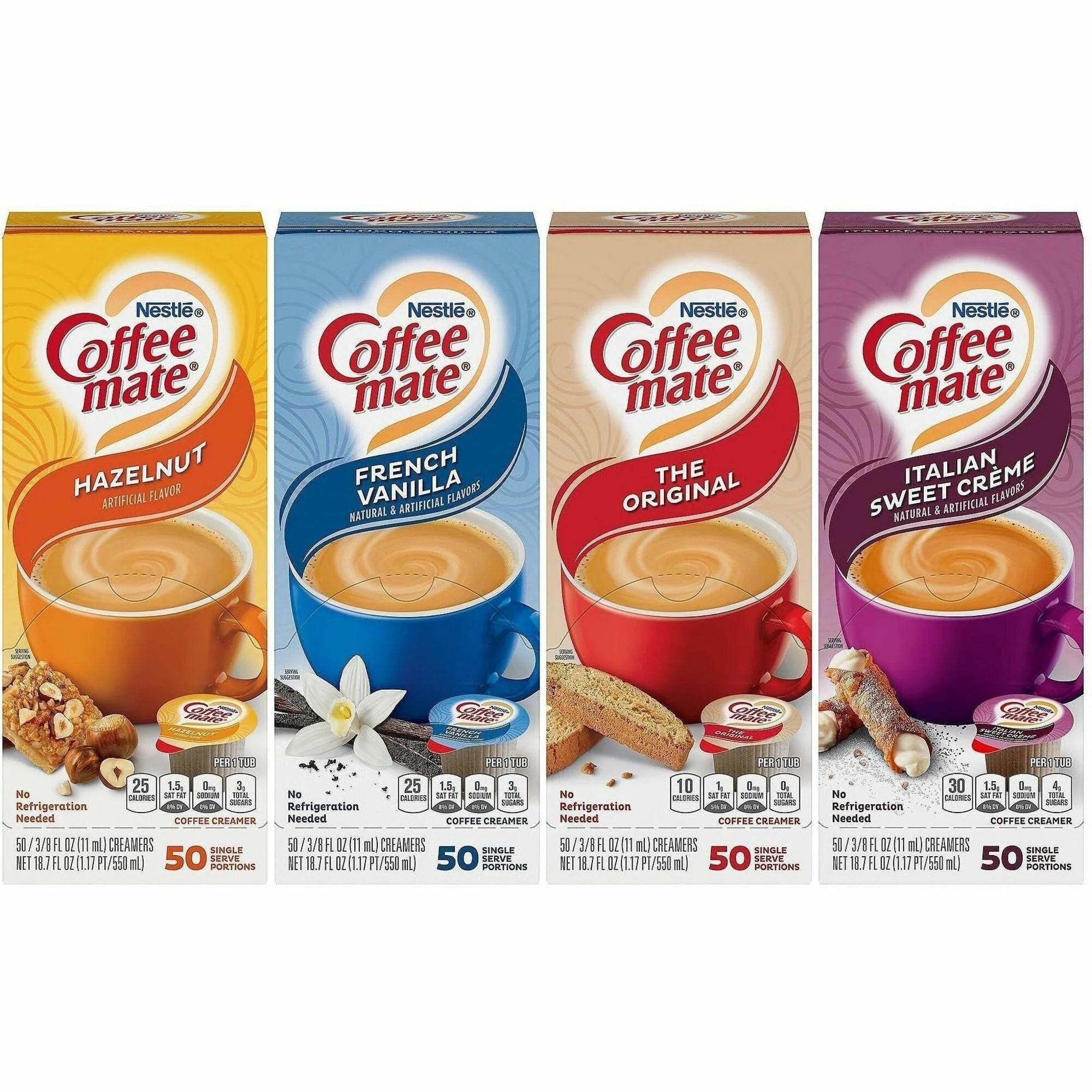 Green Rabbit Pre-Measured Mini-Cup Coffee Creamer 0.02 lb (0.37 oz) 4 / Carton (GRR28300012) - Creamers