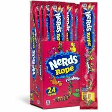 Green Rabbit NERDS Ropes: Crunchy Fruity Dairy-Free Treats - Sweets