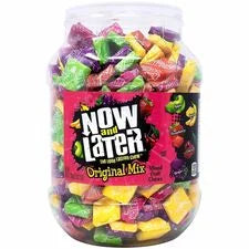 Green Rabbit Now and Laters Taffy Assortment - 365 Individually Wrapped Pieces - Sweets
