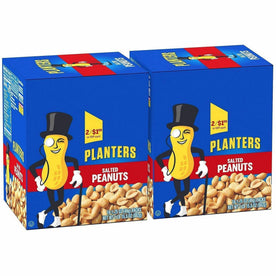 Green Rabbit Planters Salted Peanuts - Classic - 1.75 oz - 18/Bag - 2 / Carton - Snacks
