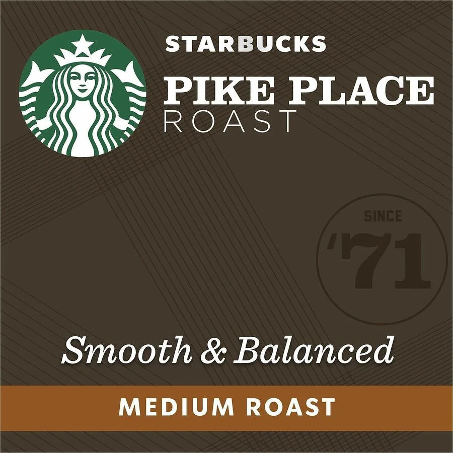 Green Rabbit Pod Starbucks Nespresso Pods Variety Pack - 60 - Caffe Verona Pike Place Roast Colombia - Coffee