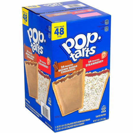 Green Rabbit Pop Tarts Variety Pack - Assorted - 1 - 24 / Carton - Snacks