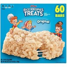 Green Rabbit Rice Krispies Treats: Marshmallow Flavor - 60 Packs - Sweets