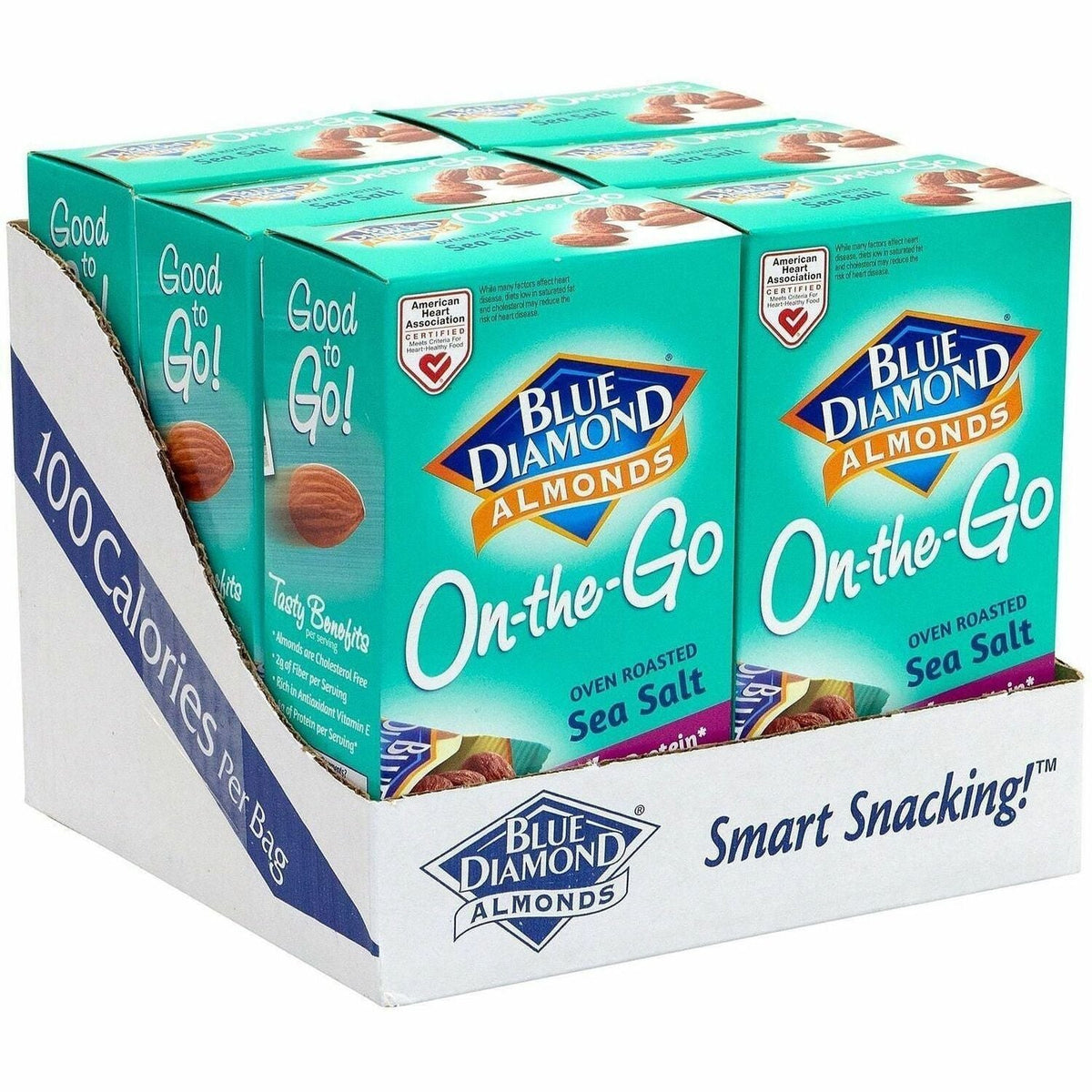 Green Rabbit Snack Box - Sea Salt - 0.60 oz - 6 / Carton - Snacks