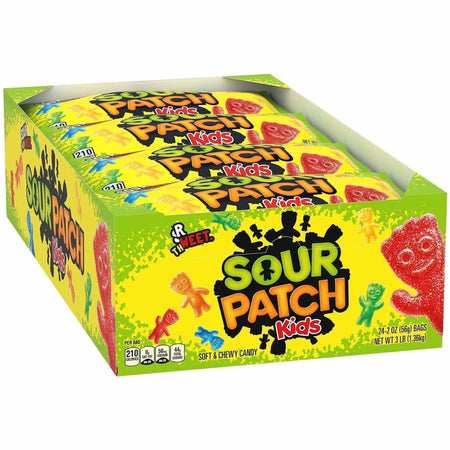 Green Rabbit Sour Patch Kids Sour Candies - 2000