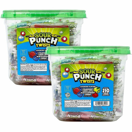 Green Rabbit Sour Punch Twists - 2000