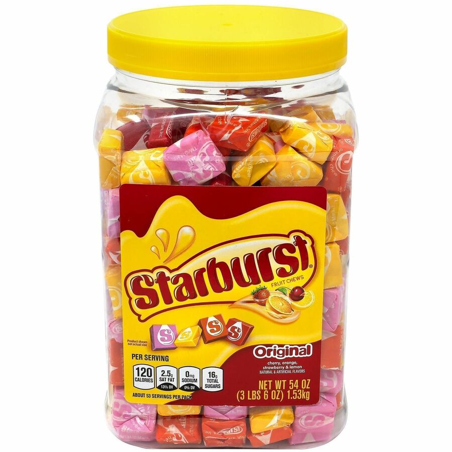 Green Rabbit Starburst Original Fruit Chews - Front