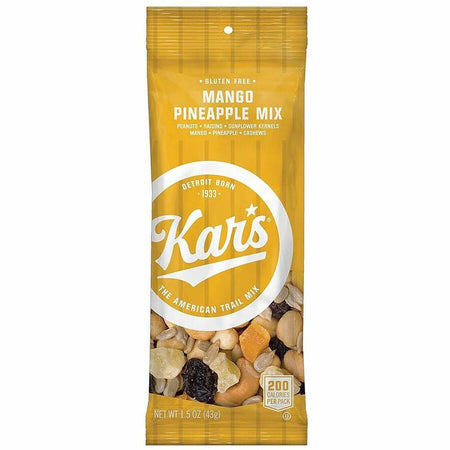 Green Rabbit Trail Mix Variety Pack - Sweet and Spicy Mango Pineapple Yogurt Apple - 24 / Carton - Snacks