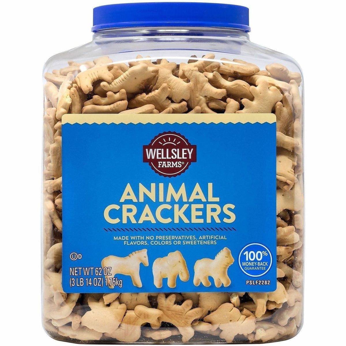 Green Rabbit Wellsley Farms Animal Crackers - Preservative-free No Artificial Flavor Sweeteners Color - Snacks