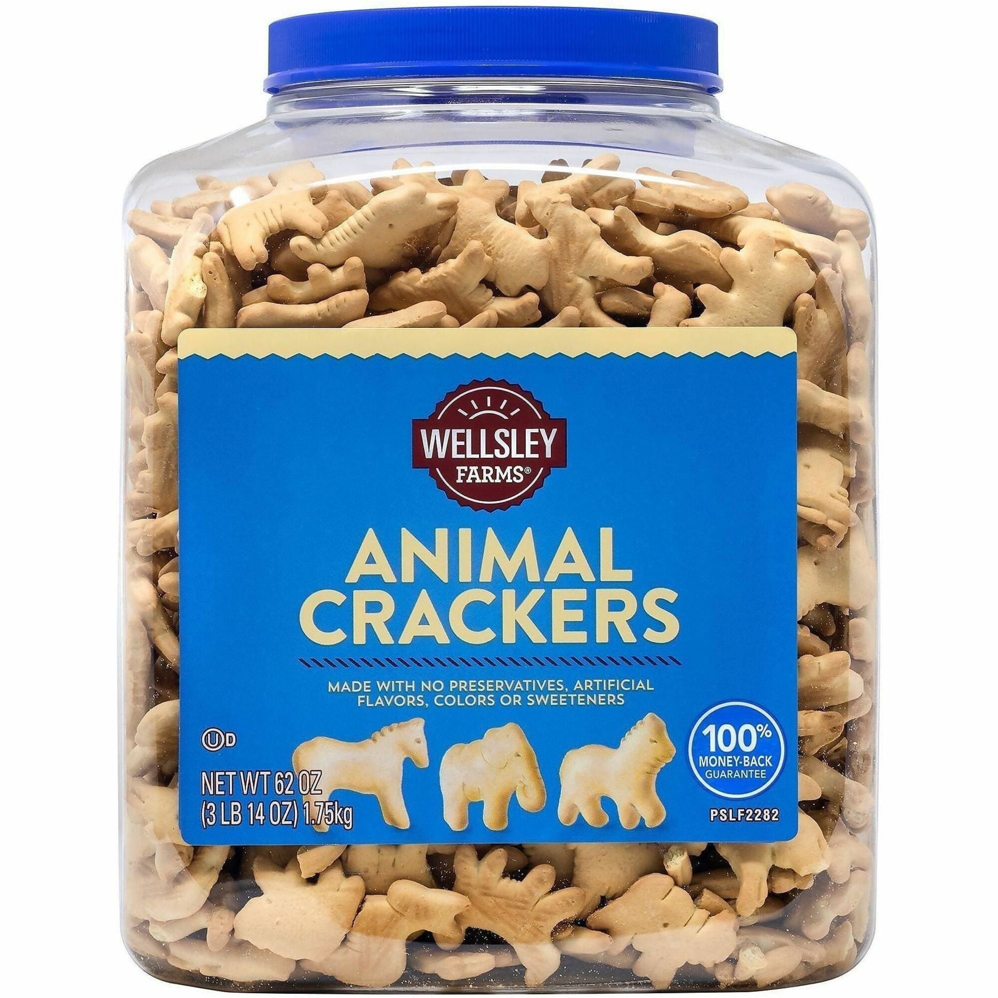 Green Rabbit Wellsley Farms Animal Crackers - Preservative-free No Artificial Flavor Sweeteners Color - Snacks