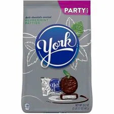 Green Rabbit York Peppermint Patties - Refreshing Treats - 2.20 lb - 1 / Carton - Sweets