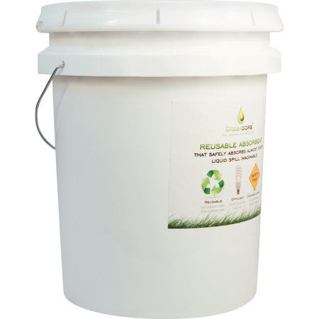 GreenSorb Sorbent Green Reusable Absorbent - 1 Each - Spill Control & Absorbents