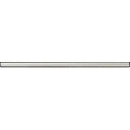 Grip-A-Strip Message Holder: Silver Aluminum Surface - Bulletin Boards