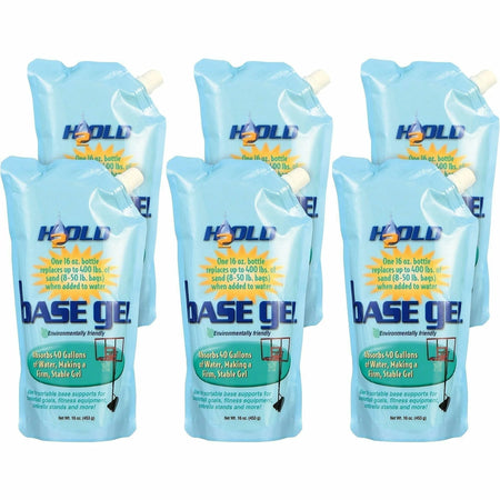 H2Old Base Gel: Hydrating Gel - Pack of 6 - Sports Equipment