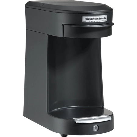 Hamilton Beach Commercial Single-Serve Coffee Maker: 500W 8 fl oz 1 Cup Black - Makers & Warmers