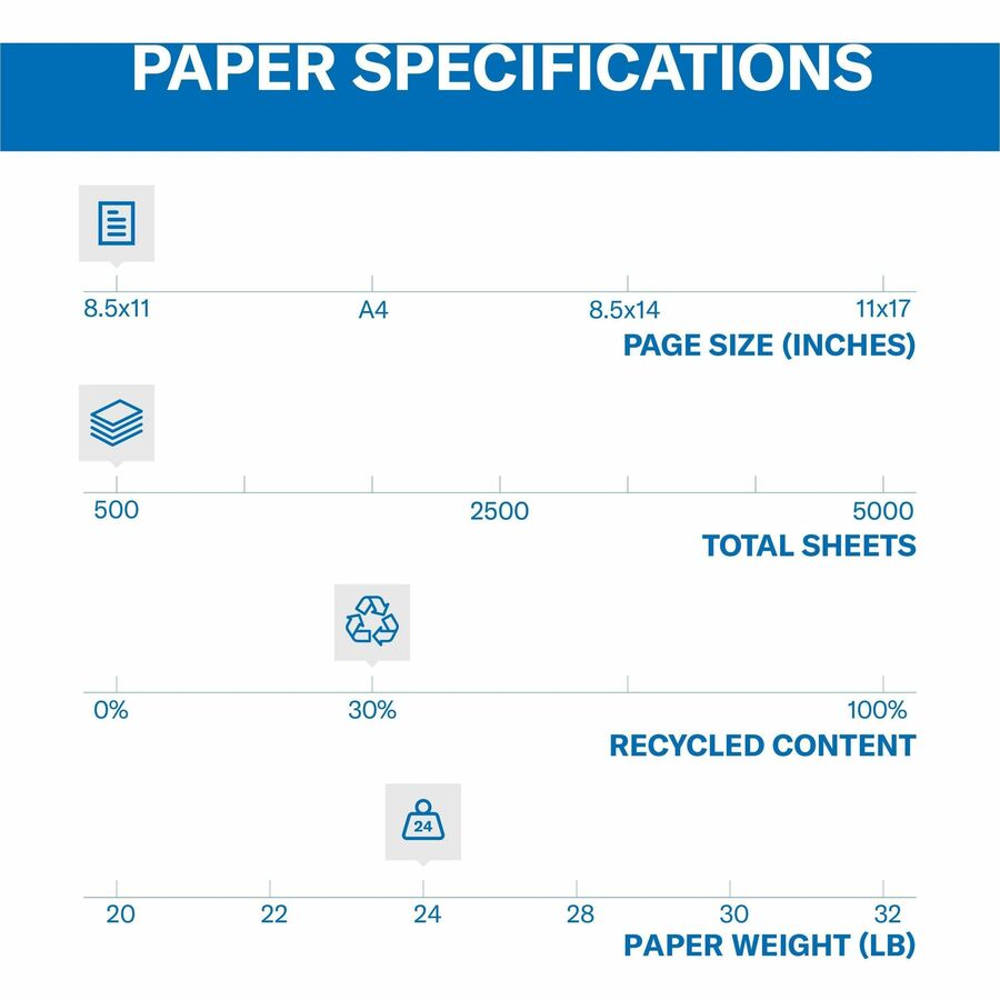 Hammermill Colors Recycled Copy Paper - Canary - Alternate-Image6