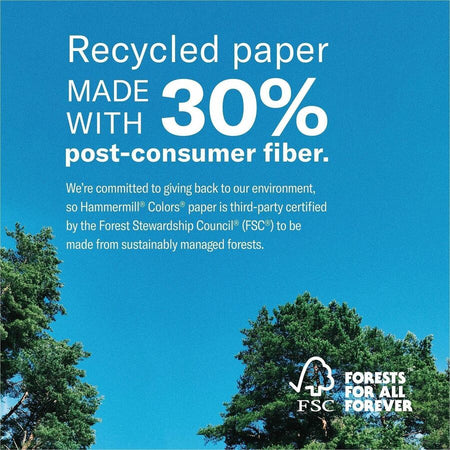 Hammermill Colors Recycled Copy Paper - Green - Alternate-Image9