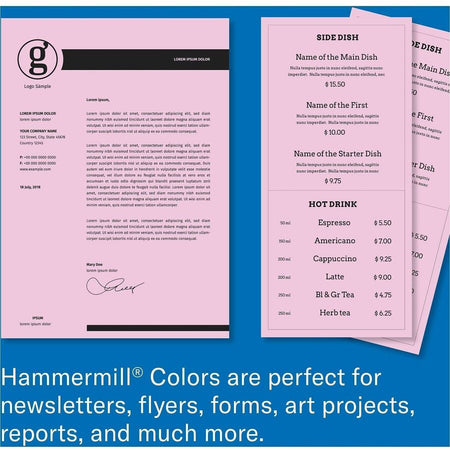 Hammermill Colors Recycled Copy Paper - Lilac - Alternate-Image8