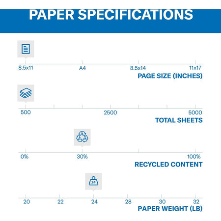 Hammermill Colors Recycled Copy Paper - Pink - Alternate-Image2