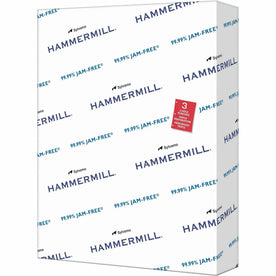 Hammermill Copy Plus 3HP Paper - White - 92 Brightness - Letter - 8 1/2’’ x 11’’ - 20 lb Basis Weight - & Printer