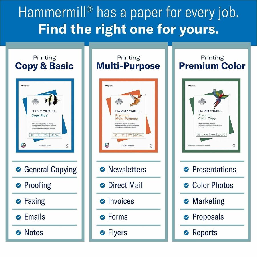 Hammermill Copy Plus Paper - White - Alternate-Image2