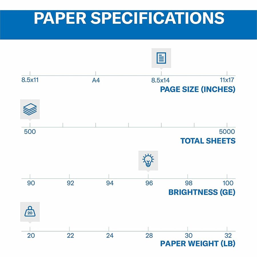 Hammermill Fore Multipurpose Copy Paper - White - Alternate-Image6