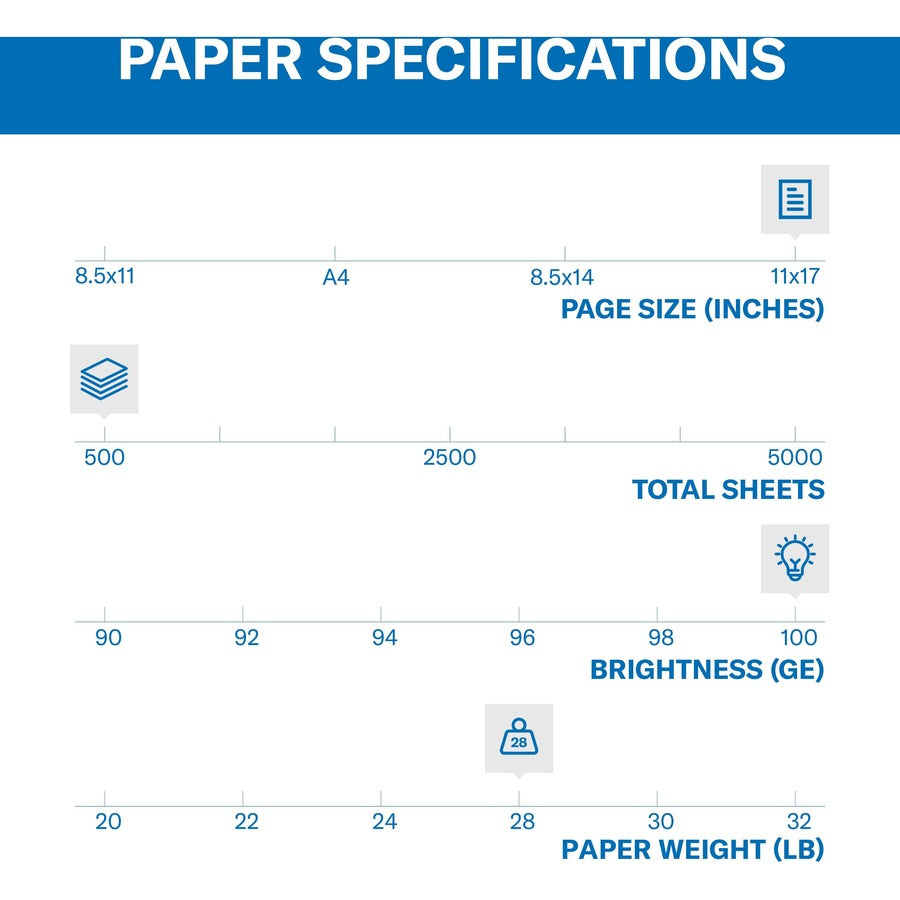 Hammermill Premium Color Copy Paper - White - Alternate-Image2
