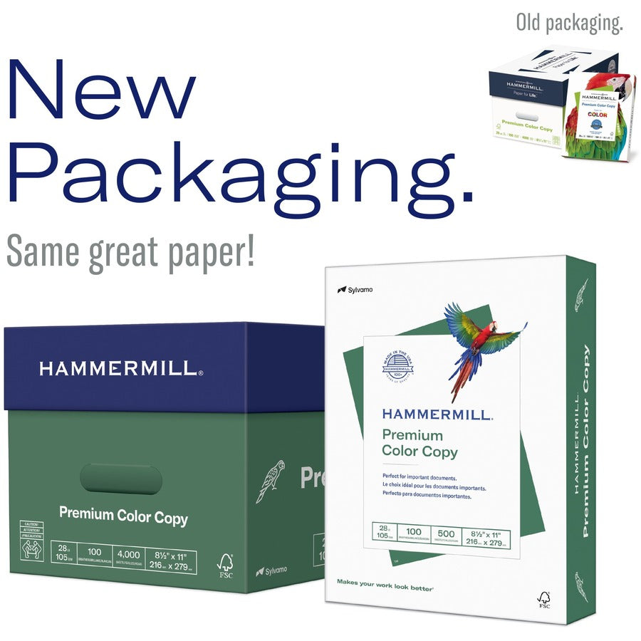 Hammermill Premium Color Copy Paper - White - Alternate-Image1
