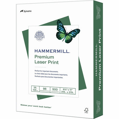 Hammermill Premium Laser Print Paper: Ultra Smooth 28 lb - 500 Sheets - Copy & Printer Paper