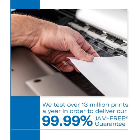 Hammermill Premium Laser Print Paper: White 98 Brightness 32 lb - Ultra Smooth - SFI Certified - 500 Sheets - 8
