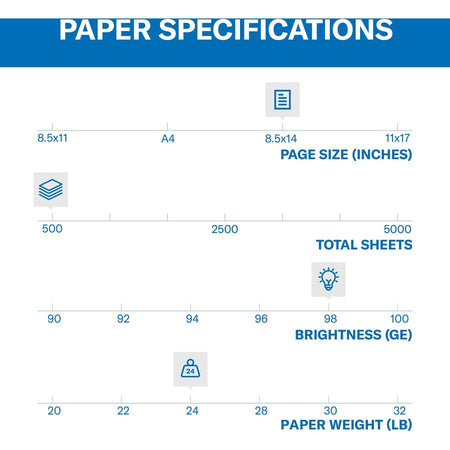 Hammermill Premium Laser Print Paper - White - Alternate-Image2