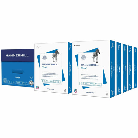 Hammermill Tidal Copy Paper: White 92 Brightness Letter Size 20 lb - SFI Certified Acid-free - 500 Sheets x 10 Carton