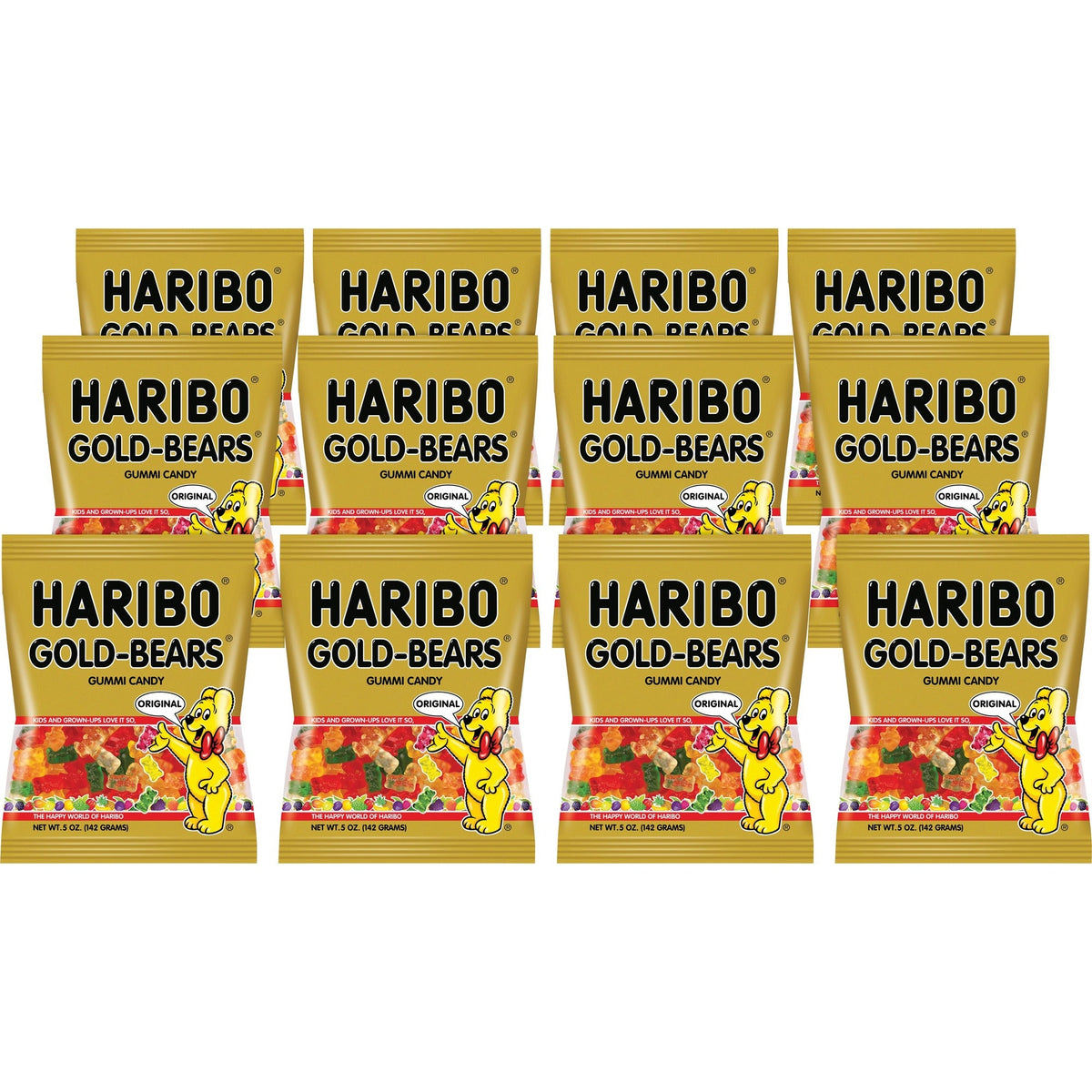 HARIBO Gold-Bears Gummi Candy - 2000