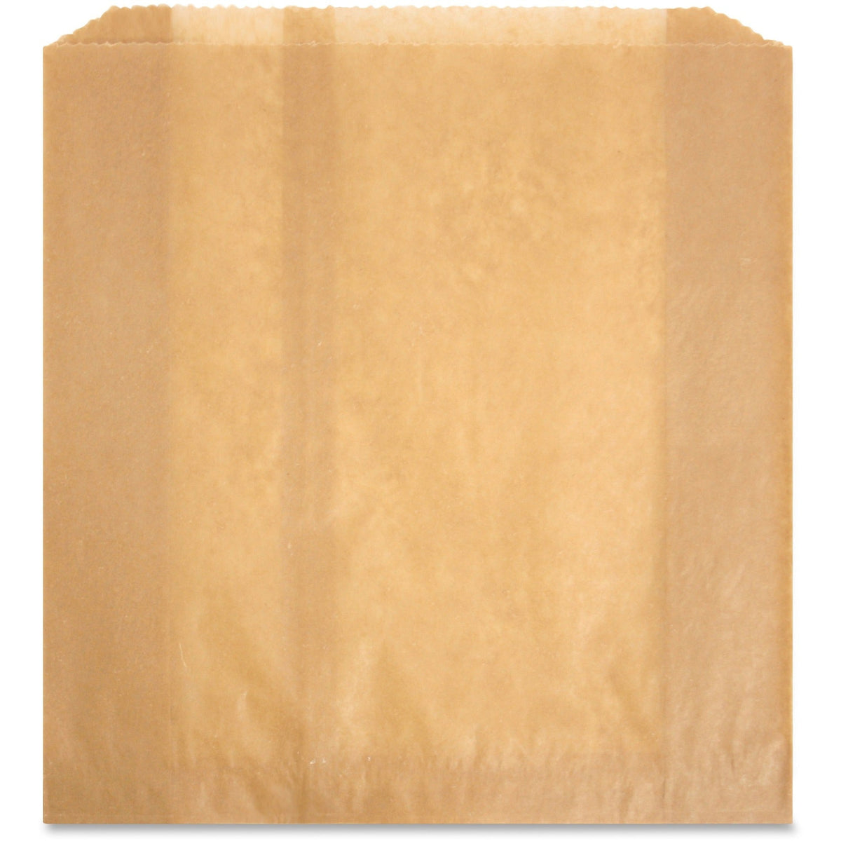 Health Gards Receptacle Liners: 10x9.25x3.25 Brown Paper/Wax - 250/Carton - Trash Bags & Liners