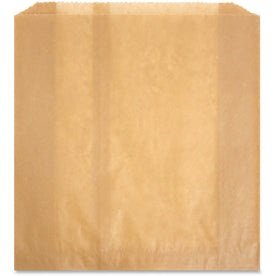 Health Gards Receptacle Liners: 10x9.25x3.25 Brown Paper/Wax - 250/Carton - Trash Bags & Liners