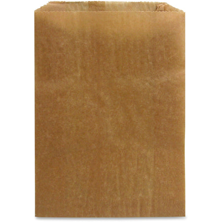 Health Gards Receptacle Liners - 7.50’’ Width x 10.25’’ Length 3’’ Depth - Kraft Paper - 500/Carton - Disposable