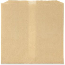 Health Gards Receptacle Liners: Brown Paper/Wax 8.50’’ x 8’’ 7’’ 500/Carton - Trash Bags & Liners