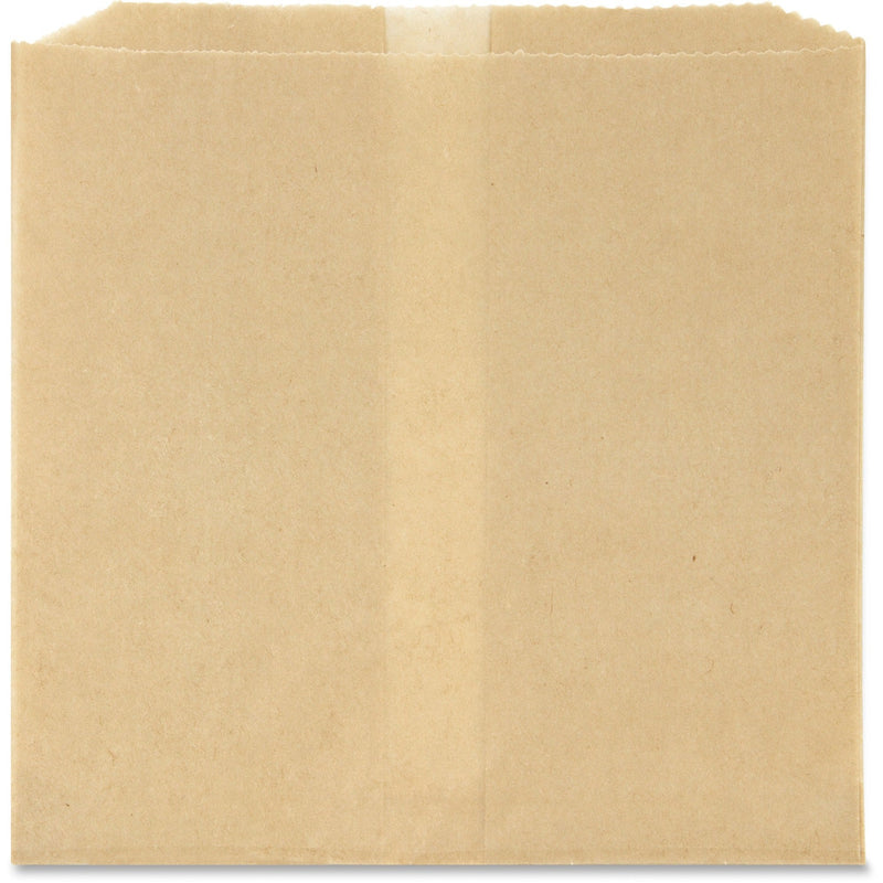 Health Gards Receptacle Liners: Brown Paper/Wax 8.50’’ x 8’’ 7’’ 500/Carton - Trash Bags & Liners