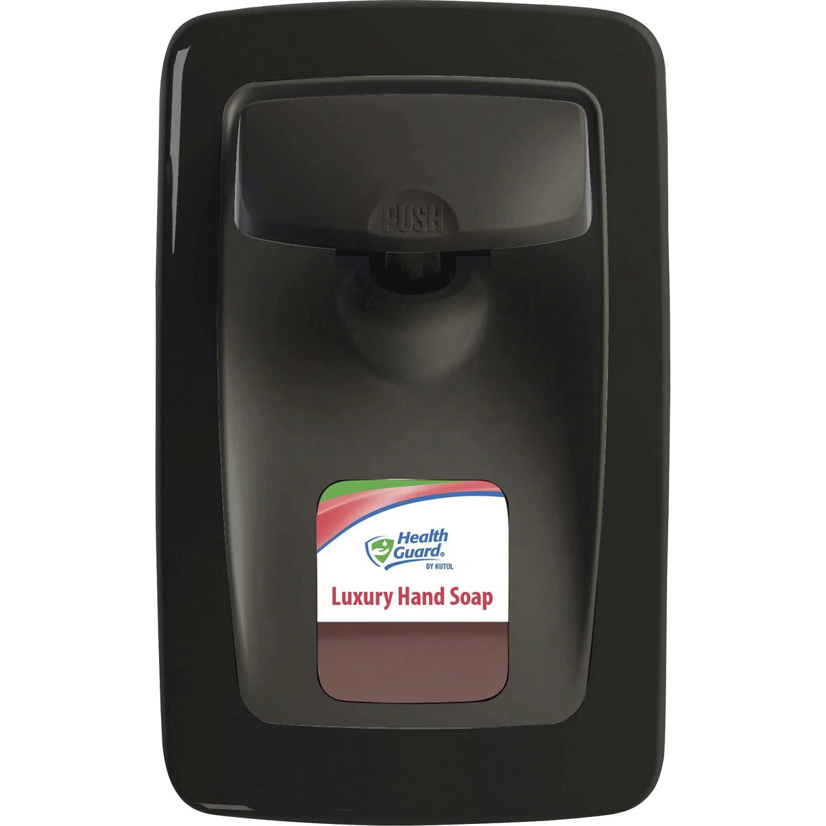 Health Guard Manual Dispenser: Durable Germ-Free Wall Mount - 1.27 Quart - Black - Skin Care Dispensers & Refills