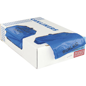 Heritage 1.3 mil Color-coded Can Liner - 30 gal Capacity - Blue - Commercial & Healthcare - 200/Ctn - Trash Bags Liners