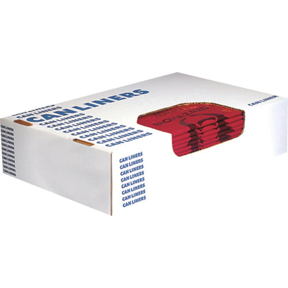 Heritage 1.3 mil Red Can Liners - 30 gal Capacity - Commercial & Healthcare - 200/Carton - Trash Bags