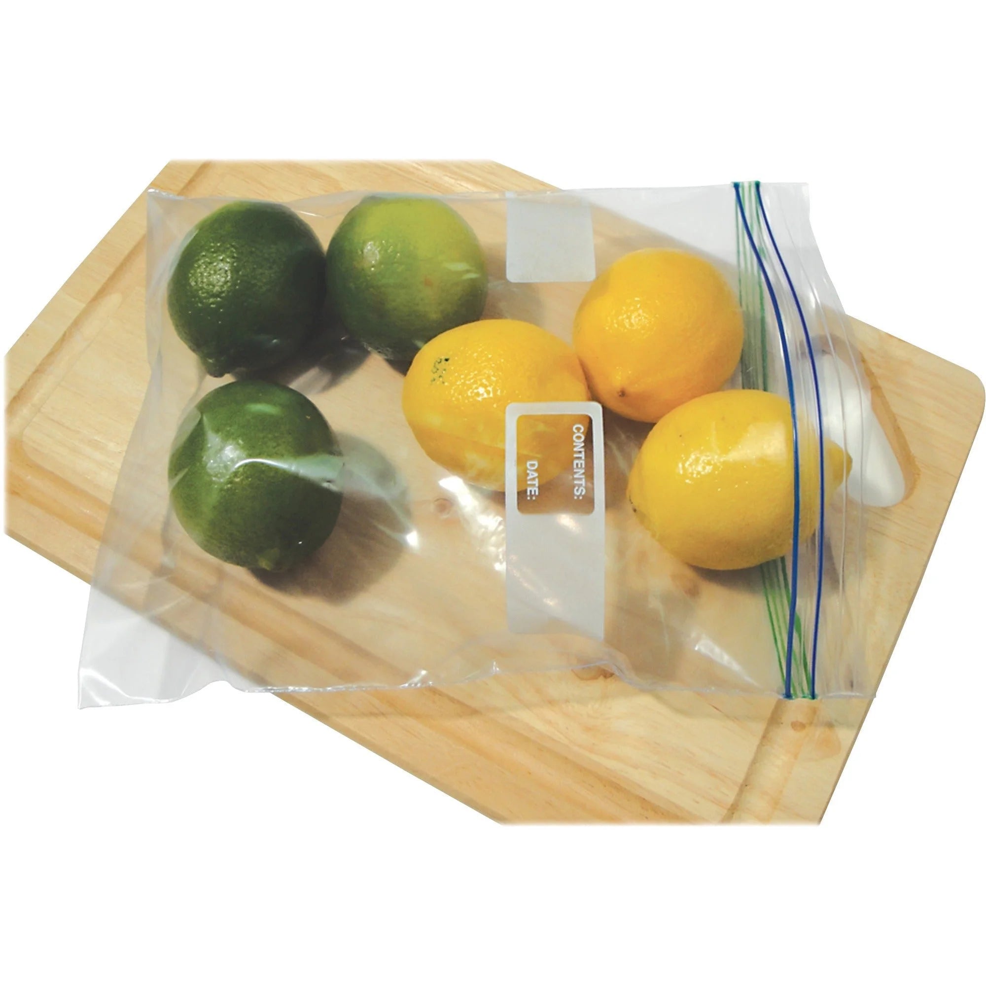 Heritage Reclosable Food/Utility Bags 2 gal Capacity Clear Resin 100 / Carton Low Density 15.60’’ Length x 13’’ Width
