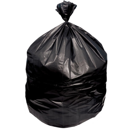 Heritage Bag 16 gal Can Liners - 32’’x24’’ 0.90 mil - Black LLDPE - 500/Carton - Trash Bags &