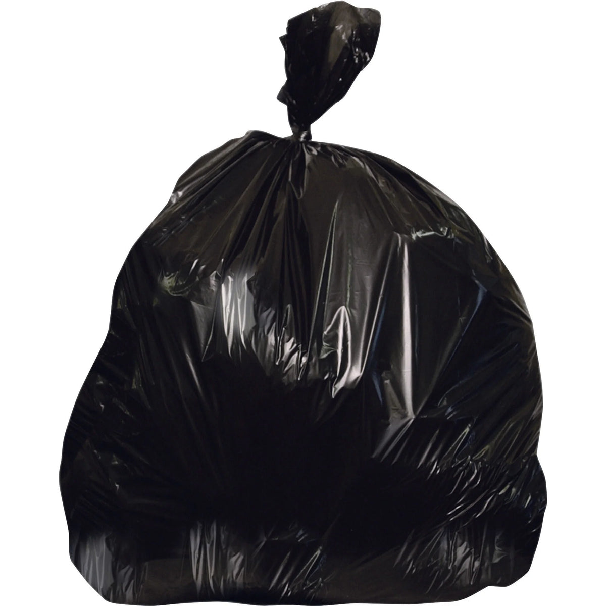 Heritage Black Linear Low Density Can Liners - 30 gal Capacity - 250/Carton - Trash Bags &