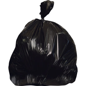 Heritage Black Linear Low Density Can Liners - 30 gal Capacity - 250/Carton - Trash Bags &