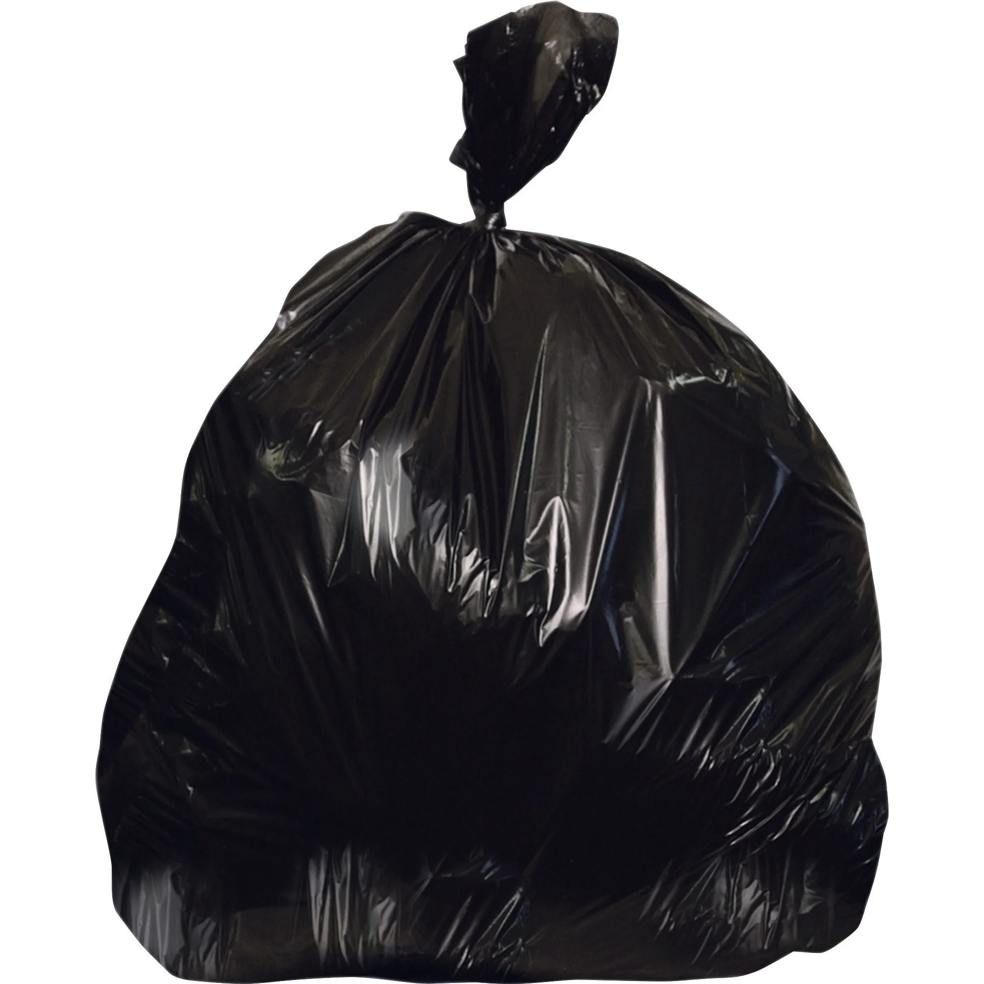 Heritage Black Linear Low Density Can Liners - 30 gal Capacity - 250/Carton - Trash Bags &