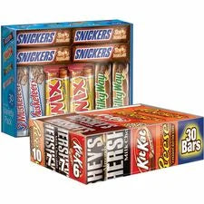 Hershey Chocolate Assortment: Milk Almond Peanut Butter - Individually Wrapped - Sweets