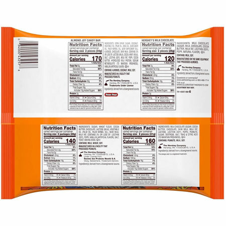 Hershey Chocolate Assortment - Rear