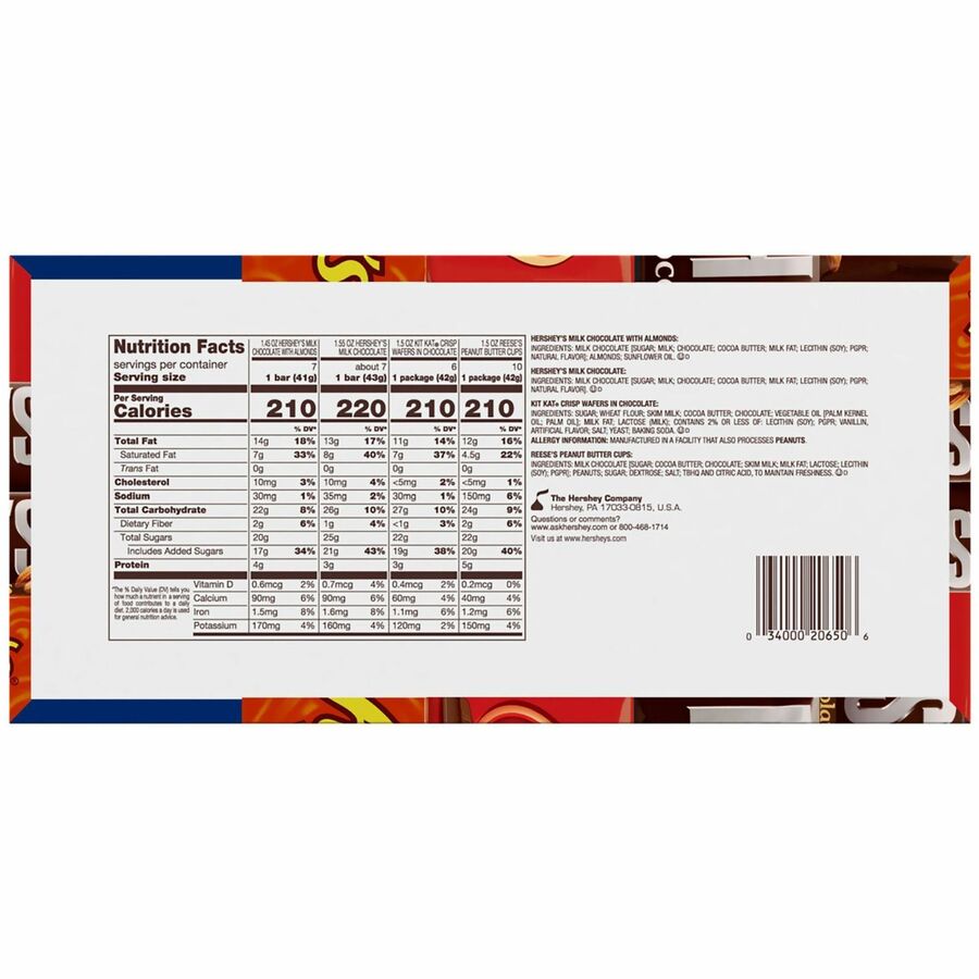 Hershey Chocolate Assortment - Bottom